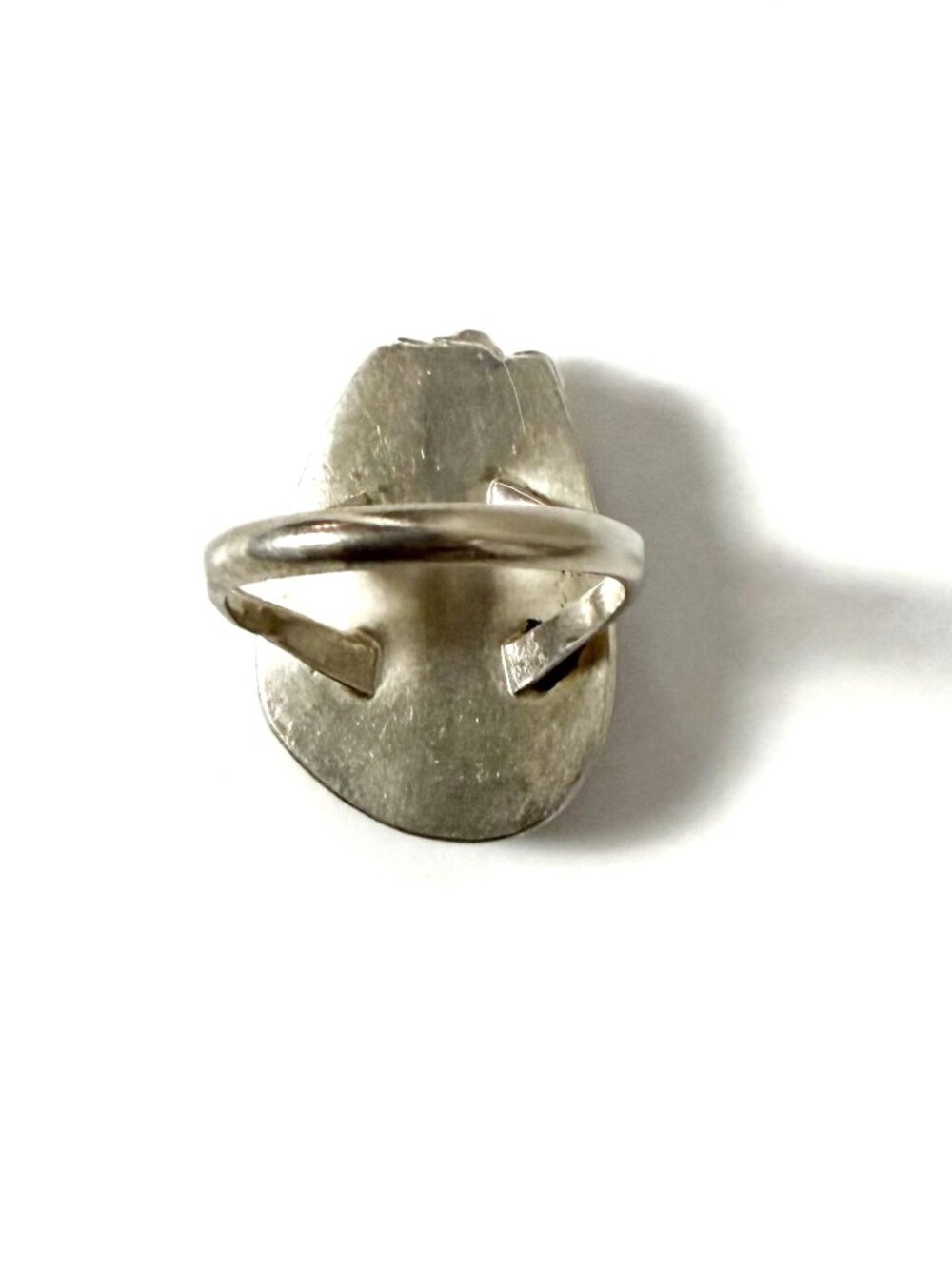 Sterling Silver Turquoise Ring Size 6 - Picture 5 of 6